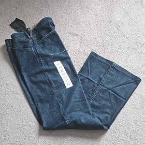 1921 wide leg low rise women's jeans